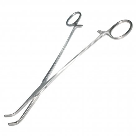 Затискач по Mayo-Guyon, для ниркової ніжки. Довжина 23 см